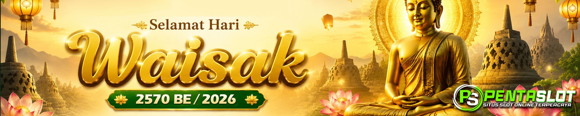 SELAMAT HARI WAISAK BUDDHA -  PENTASLOT